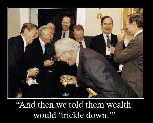 trickle down